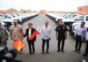 Entrega gobernador Alfonso Durazo 60 patrullas a elementos de la Policía Estatal