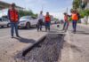 No habrá tregua: Continúa Ayuntamiento con plan urgente de bacheo