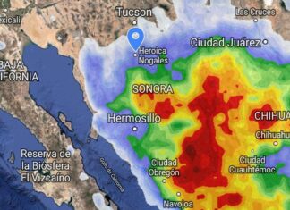 Emite Protección Civil Sonora alerta por lluvias intensas esta semana