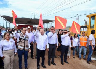 Inicia gobernador Alfonso Durazo arranque de obra de modernización del bulevar Jesús García Morales