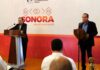Gobernador Alfonso Durazo presenta Modelo contra la Corrupción