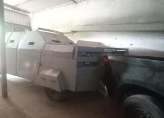 Decomisan autoridades armamento, droga y una unidad blindada en Vícam