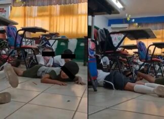 Del simulacro a la realidad: En Empalme, alumnos de escuela primaria se esconden por balacera