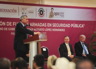 Es imprescindible la participación de las fuerzas armadas en tareas de seguridad pública: Alfonso Durazo