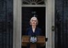 Liz Truss renuncia como primera ministra del Reino Unido
