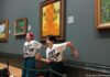 Intentan vandalizar ‘Los girasoles’ de Van Gogh en la National Gallery de Londres