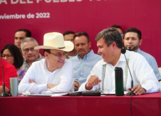 Apoyamos sin regateos los compromisos con el pueblo mayo: Alfonso Durazo