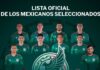 Esta es la lista oficial de los seleccionados mexicanos para el Mundial de Qatar 2022