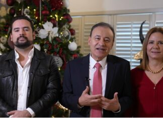 Invita gobernador Alfonso Durazo a las y los sonorenses a celebrar Navidad en familia