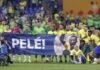 Brasil se une por su ‘Rey’… La selección y la ‘torcida’ dedican pancartas a Pelé en juego ante Corea del Sur