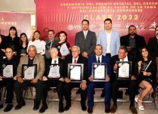 Entregan Premio Estatal del Deporte y entronizan a inmortales de la Clase 2022