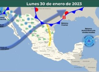 «Tren de tres frentes fríos» afectaría noroeste, norte y sierra de Sonora