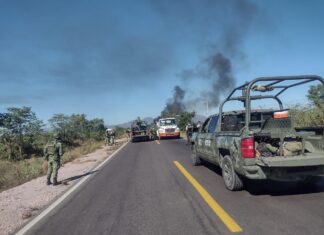 Confirma CAPUFE restablecida la circulación en la Carretera Internacional No. 15 Km 210