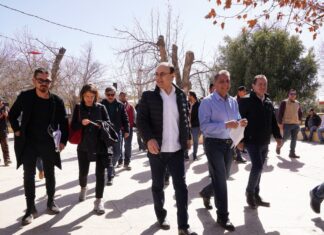 Entrega gobernador Alfonso Durazo rehabilitación de 14 calles en Ciudad Obregón