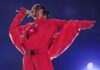 Rihanna revela su segundo embarazo durante su show de medio tiempo en el Super Bowl