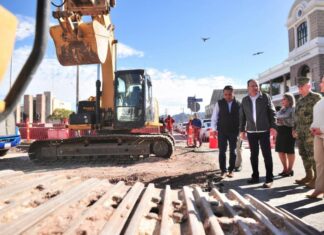 Supervisa gobernador Alfonso Durazo inicio de obras de rehabilitación de la avenida Aquiles Serdán en Guaymas