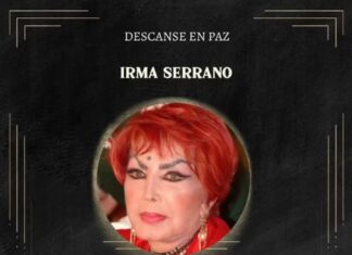 Murió Irma Serrano a los 89 años de edad