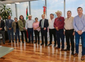 Gobernador Alfonso Durazo y secretaria de Economía Raquel Buenrostro encabezan mesa de trabajo con productores sonorenses