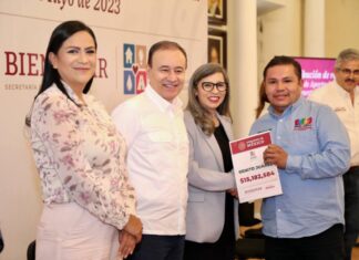 Entrega gobernador Alfonso Durazo cerca de mil 200 millones de pesos del FAIS a municipios