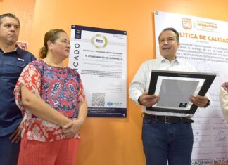 Recibe Dirección de Recursos Humanos Certificación ISO 9001-2015