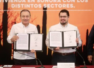 Invertirán Gobierno de Sonora e Infonavit mil 500 millones de pesos para abatir rezago de vivienda