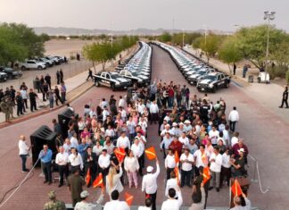 Robustece Gobernador estado de fuerza en Sonora con entrega de más de 130 patrullas