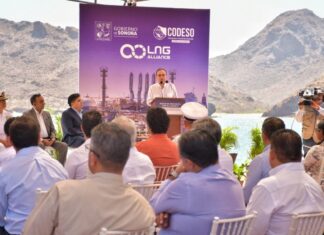 Con inversiones cercanas a los 20 mil millones de dólares, Sonora se consolida como clúster para la licuefacción de gas natural: Alfonso Durazo