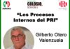 Expondrá el Notario Público Gilberto Otero «Los procesos internos del PRI» en las charlas de «Café Colosio»