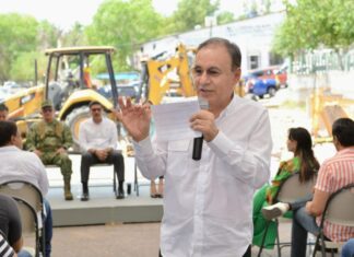 Banderazo de obras Tecnológico y Adolfo Ruiz Cortines es cumplirles a los nogalenses y salvar vidas: Alfonso Durazo