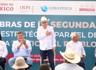 Con infraestructura pesquera estamos beneficiando el desarrollo productivo de la etnia yaqui: Alfonso Durazo