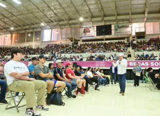 Generamos oportunidades para que nuestros jóvenes sigan sus estudios y adquieran experiencia laboral: Alfonso Durazo