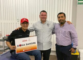 Realiza sector minero de Sonora donación altruista de sangre