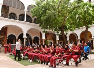 Abandera gobernador Alfonso Durazo a delegación Sonora que asistirá a los Paranacionales Conade 2023