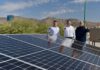 Inicia Toño Astiazarán sistema fotovoltaico y de almacenamiento en electrolinera de la Comandancia Cortijo