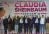 Sheinbaum presenta a su equipo de precampaña; incluye a Mario Delgado, Monreal y Adán Augusto