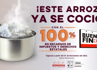 Con descuentos en recargos por derecho y obligaciones estatales, la Secretaría de Hacienda se suma al Buen Fin