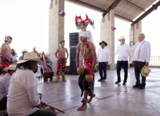 Trabajamos a paso firme junto al presidente López Obrador por derechos de los pueblos Yaquis: Alfonso Durazo