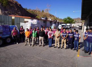 Entrega Gobierno de Sonora 111 toneladas de ayuda a familias afectadas en Guerrero por huracán Otis