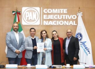 Se registra Lilly Téllez como aspirante al Senado por los principios de mayoría relativa y representación proporcional