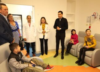 Inaugura Isssteson Sala de Quimioterapia Ambulatoria Pediátrica en el Hospital Chávez