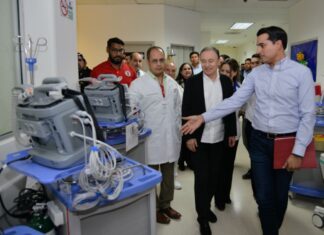 Realiza Gobernador Durazo inversión de 39 mdp en equipamiento médico en Isssteson