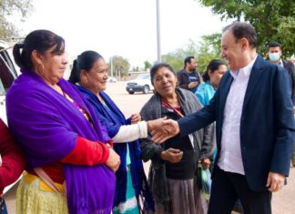 Acueducto Yaqui presenta un avance superior al 80 por ciento: Alfonso Durazo