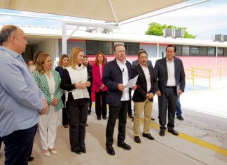 Supervisa Gobernador Durazo avances de obra centro para adultos mayores