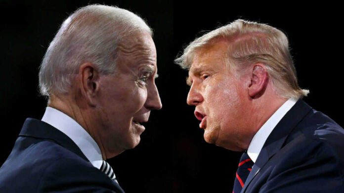 biden y trump