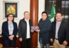 Sostiene Gobernador Durazo reunión con empresarios líderes en la fabricación de textiles