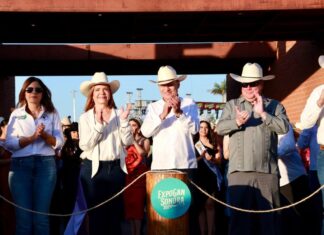 Inaugura Gobernador ExpoGan 2024 y estrena Salón de Eventos El Vaquero