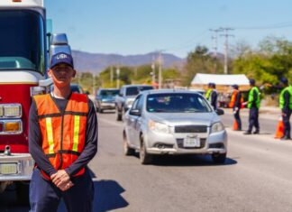Mantiene Gobierno del Estado módulos de información y vigilancia en Semana Santa