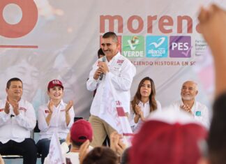 Destaca conexión de Oscar Ortiz con la gente, durante la primera semana de campaña en el Distrito 9 local