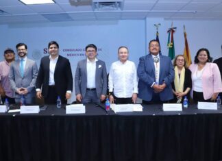 Promueve Gobernador Durazo Plan Sonora ante líderes empresariales y autoridades de Tribus originarias de Arizona