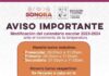 Anuncia Gobierno de Sonora modificación del calendario escolar ante las altas temperaturas